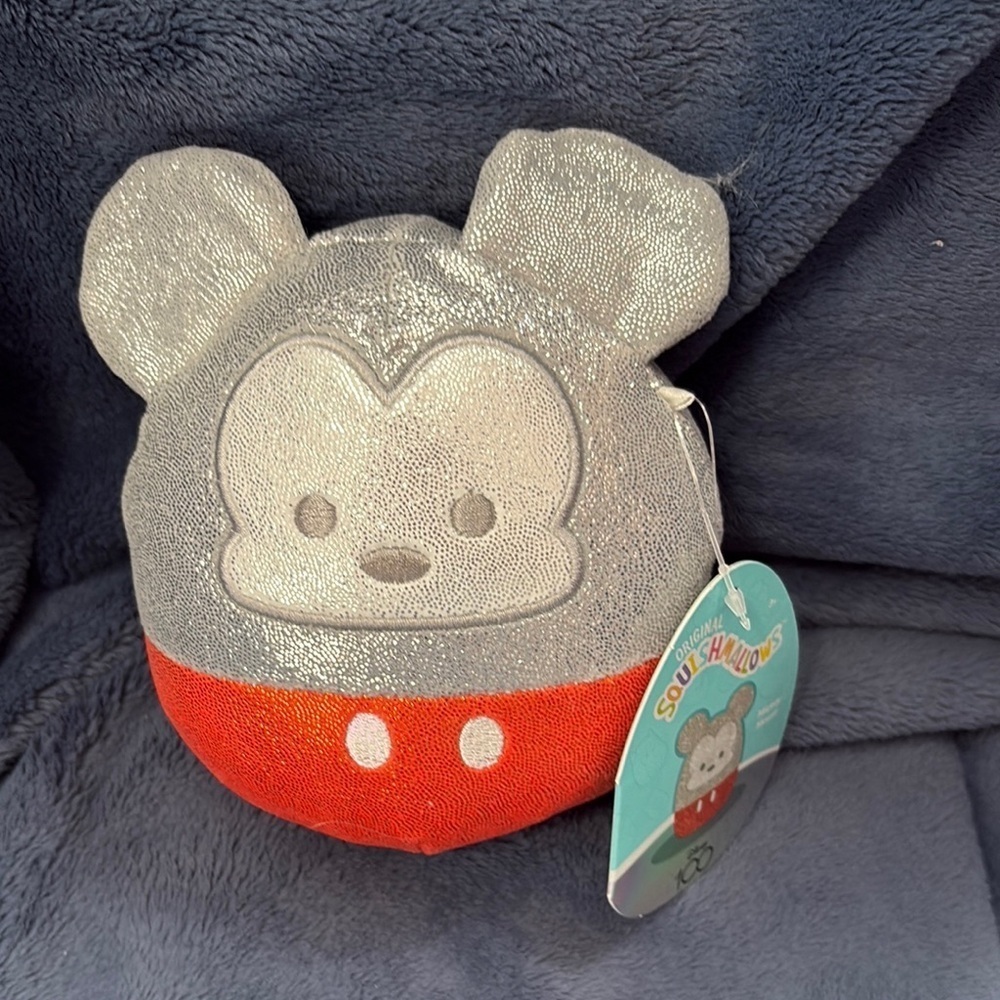 Squishmallows Disney 100 years Mickie Mouse 5” plush